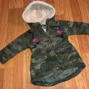 Baby girl warm winter coat